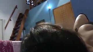 Morena gostosa do rabão fudendo com o negão dotado