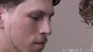 Roman Todd drills Calvin Banks from behind hard and fast
