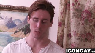 Bearded daddy loves banging ginger twinks hole