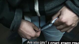 This Latino can easily become gay with a little money