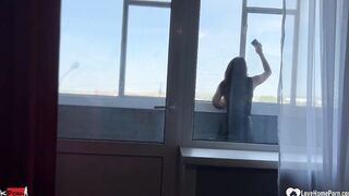 Professor came to fucked after her classes