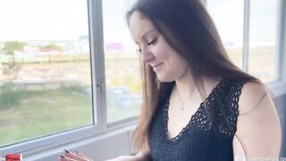 Professor came to fucked after her classes