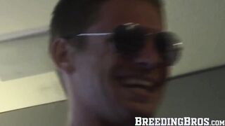 Horny Stud Frat boys Barebacks A hunk bro And Enjoys It