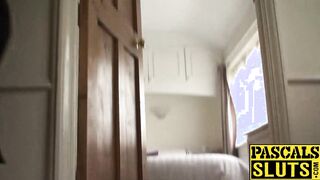 Busty babe Rebecca Smyth fucked like a true submissive slut