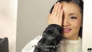 Transforming frumpy Japanese housewife inside gorgeous sex swan