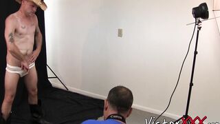 Horny bottom ass filled with hot cum by kinky photographer
