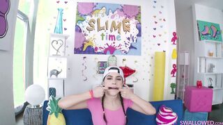 SWALLOWED Oral playtime with busty Valentina Nappi
