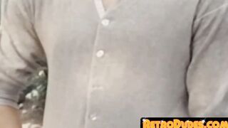 Stud gives his man a sensual caress and has his butt crude banged