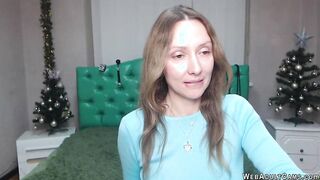 Ukrainian amateur babe in thiny panties on webcam