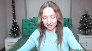Ukrainian amateur babe in thiny panties on webcam