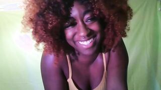 Sexy black petite Princess Mango with juicy tits and ass