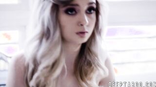 Gorgeous 19yo Lexi Lore bouncing on massive hard cock
