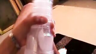 Young Latino amateur strokes his cocks and fucks fleshlight