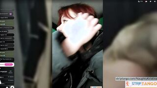 NaughtyKristina Lustful drama at stripTango
