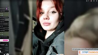 NaughtyKristina Lustful drama at stripTango