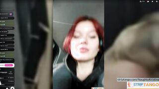 NaughtyKristina Lustful drama at stripTango