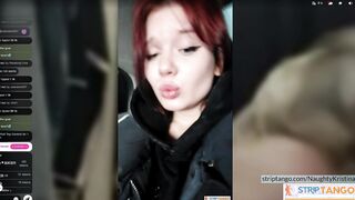 NaughtyKristina Lustful drama at stripTango