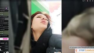 NaughtyKristina Lustful drama at stripTango