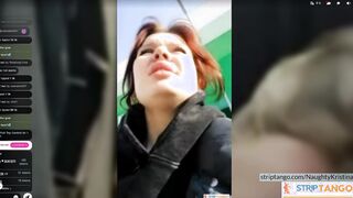 NaughtyKristina Lustful drama at stripTango