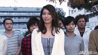 JAV888 Nozomi Aso take turns fucking multiple men