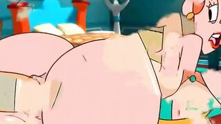 Famous toons MILF anal