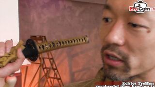 Petite japanese chinese teenagers got rough gang bang into bushy cunt