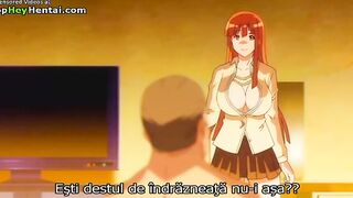 Amazing teen with big boobs enjoys intense sex