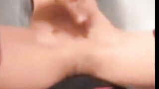 Taming Asian slut with gag, chain and cock