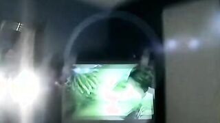 Nasty white guy receives blowjob from his fugly black friend