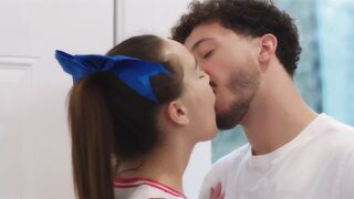 Busty Cheerleader Gets Her Way