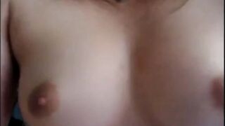 Lin (19, hairy pussy) masturbates so horny