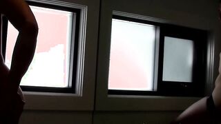 Kinky amateur moans during passionate solo masturbation