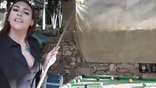 Morena gostosa do rabão fudendo com o negão dotado