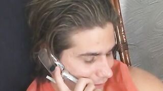 Loirinha gostosa do rabão fudendo com dois