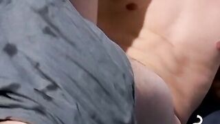 Chainsmoking Twink loves anal ride shooting loads of cum