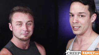 Stepbrotherly bonding between studs Chad Taylor and Nick Sahara quickly turned wild a