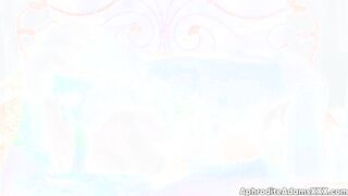 babe Baddie Aphrodite Adams Blows and Fucks for beauty Load On Her Titted