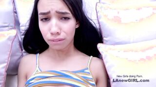 Tiny Latina Teen Nimble Around Hard Cock