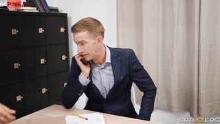 Office Hoe Desperate For Penis