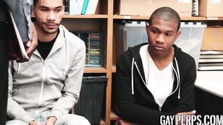 Hot Young Crooks Disciplined by Policemans throbbing BBC
