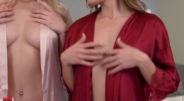 Girlfriends Kay Delicious and Katie Kush have ordered an into-home masseuse to come and gives them a couples strokes. When they view how Goddess their masseuse Damon Dice is, though, the girls have other ideas. They decide that maybe it's time they played