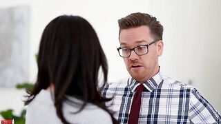 Eliza Ibarra has the hots for her professor Kyle Mason. When Kyle asks to view her to talk, she dresses inside a Hottie school girl getup. Kyle needs to talk to Eliza about her behavior inside the classroom. He knows Eliza has been taking pictures of him 