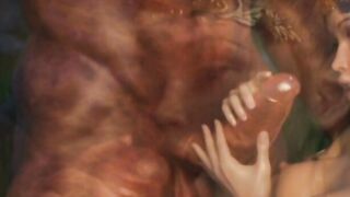 3D Elf Princesses Wrecked by Orcs