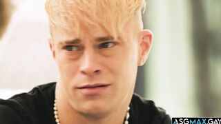 Two boyfriends invites a third man for sex