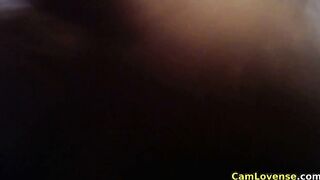 Busty Stepsister fingers her wet pussy upclose