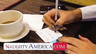 Kortney Kane gets nailed by a complete stranger
