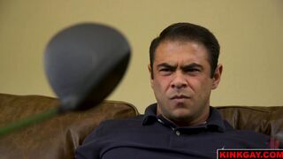 Father-Son Duo DOUBLE ANAL fuck family man