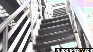 Japanese ladies are letting waterways of their piss on roads