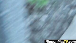 Japanese ladies are letting waterways of their piss on roads