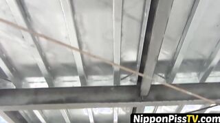 Japanese ladies are letting waterways of their piss on roads